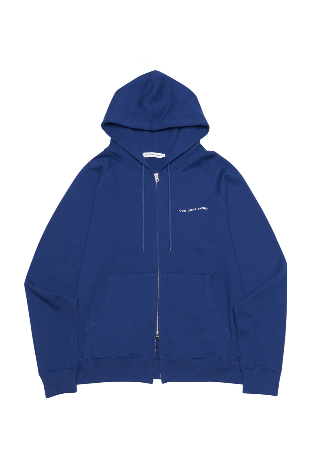 Wave logo zip-up hoodie_Blue